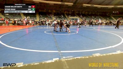 95 lbs 3rd Place - Chase Miller-Smith, Neighborhood Wrestling Club vs Ryder Ream, American Dream Wrestling Club