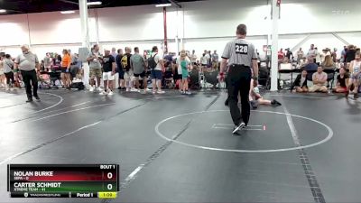 92 lbs Round 1 (4 Team) - Carter Schmidt, Xtreme Team vs Nolan Burke, SEPA