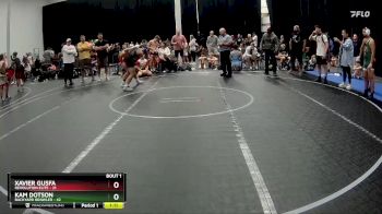 140 lbs Semis (4 Team) - Xavier Gusfa, Revolution Elite vs Kam Dotson, Backyard Brawler