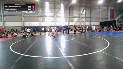 165 lbs 3rd Place Match - William Chudecke, Reality Sports Wrestling Club vs Luke Sincock, Mat Demon Wrestling Club