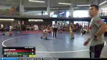 95 lbs 2nd Wrestleback (16 Team) - Henry Baker, TNWCC vs Brandon Buck, Full Throttle Wrestling