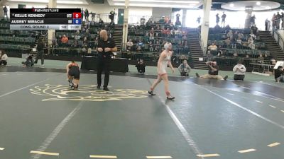 110 lbs Cons. Round 3 - Audrey Miracle, Heidelberg vs Kellie Kennedy, Otterbein
