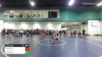 60 lbs Consolation - Tate Russell, TX vs Jordan Skodak, MI