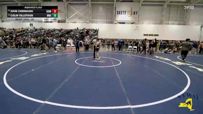 87 lbs Cons. Round 1 - Colin Tillotson, Wantagh Wrestling Club vs John Chernaski, Long Beach Gladiators Wrestling