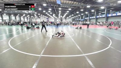 120 lbs Round Of 128 - Tyler Prinzo, GA vs Dylan Padgett, VA