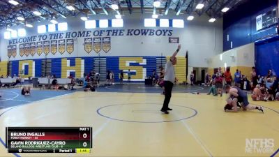 182 lbs Round 4 (8 Team) - Gavin Rodriguez-Cayro, Deland Bulldog Wrestling Club vs Bruno Ingalls, Funky Monkey