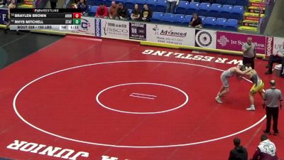 192 lbs Round Of 32 - Braylen Brown, Avonworth vs Rhys Mitchell, State College