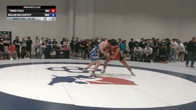 92 kg Champ. Rd Of 16 - Reed Falk, Team Nazar Training Center vs Nolan McCarthy, Wyoming Seminary College Preparatory High School Wrestling