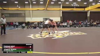 157 lbs Semifinal - Stanley Bleich, Baldwin Wallace vs Thomas West, Baldwin Wallace
