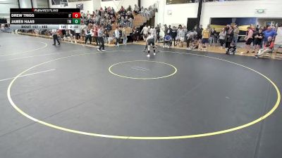 165 lbs Champ. Round 2 - James Haas, Thomas More vs Drew Trigg, Indiana Tech