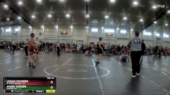150 lbs Round 3 (6 Team) - Logan Souders, St. Paris Graham vs Ayden Koeger, Phoenix WC 1