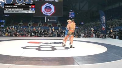 126 lbs Champ. Rd Of 16 - Thiago Silva, California vs Dylan Nieuwenhuis, Michigan