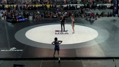 100 lbs Rnd Of 16 - Brooke Corrigan, WI vs Zurri Zamora, TX