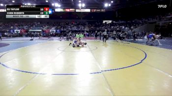 150 lbs Cons. Round 2 - Eli Taylor, Sandpoint vs Coen Roberts, Lewiston