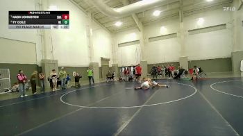 117 lbs 1st Place Match - Nash Johnston, Sanderson Wrestling Academy vs Ty Cole, Sanderson Wrestling Academy