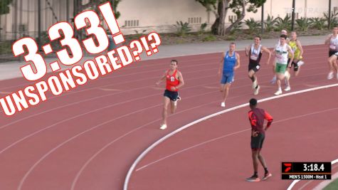 Men's 1500m - Jonathan Davis SHOCKING 3:33!