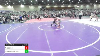 95 lbs Consi Of 16 #2 - Nixxon Cook, All In Wr Acd vs Jacob Macovichuk, Lassen Wrestling Association