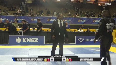 Quentin P Kimble vs Javier Enrique Feliubadaló Segov 2026 Pan Jiu Jitsu IBJJF Championship