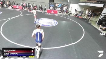 120 lbs Round 3 (16 Team) - Elias Golder, REWA-FR vs Lucas Carbajal, IEWA-FR