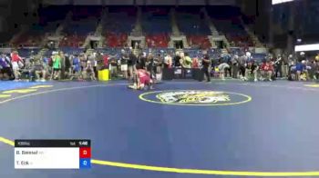 100 lbs Round Of 32 - Blake Beissel, Minnesota vs Talen Eck, Idaho