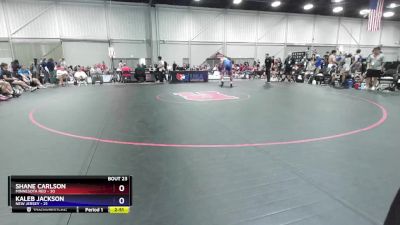 190 lbs Semis & 3rd Wb (16 Team) - Shane Carlson, Minnesota Red vs Kaleb Jackson, New Jersey