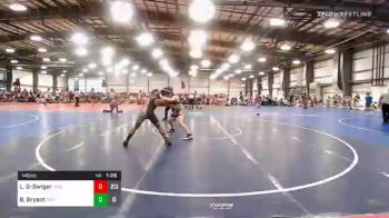 145 lbs Prelims - Liam Gil-Swiger, Young Guns Blue vs Blake Bryant, Spartan Wrestling Club
