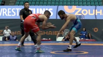 57 kg Semifinal - Thomas Gilman, USA vs Alireza Sarlak, IRI