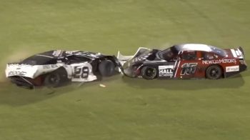 Bowman Gray Street Stocks Go After Each Other