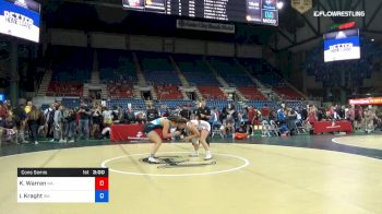 144 lbs Cons Semis - Krista Warren, Washington vs Ivy Kraght, Washington