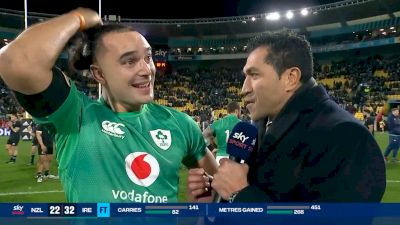 Ireland's James Lowe Elated With Historic Series Victory Over All Blacks