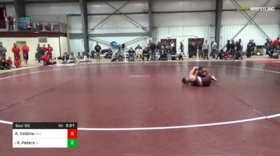 141 lbs Round Of 16 - Andrew Valdina, Bridgewater State University vs Ryan Peters, Springfield College