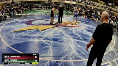 152 lbs Round 1 (4 Team) - Paul Tarantino, Tahoma vs Ryan Palmer, Lake Crystal/Welcome/Memorial