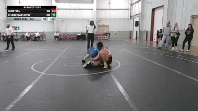 157 lbs Cons. Semi - Chase Karlicek, Groundswell vs Ivan Fiel, Impact Wrestling Academy