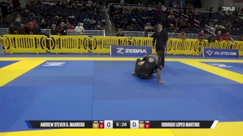 Rodrigo Lopes Martins vs Andrew Steven G. Marrero 2025 Pan IBJJF Jiu-Jitsu No-Gi Championship