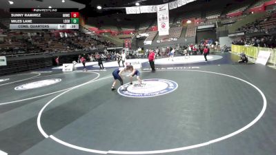 157 lbs Cons. Quarters - Sunny Ramirez, Golden Hawks Wrestling Club vs Miles Lane, La Costa Canyon High School Wrestling