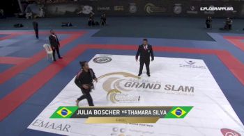 JULIA BOSCHER vs THAMARA SILVA 2018 Abu Dhabi Grand Slam Rio De Janeiro