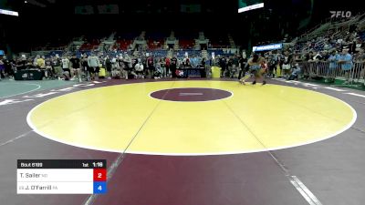 157 lbs Rnd Of 64 - Tate Sailer, ND vs Jayden O'Farrill, PA