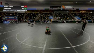 175 lbs 19th Place Match - Hussul Greer, DeKalb vs Joe Moore, Freedom