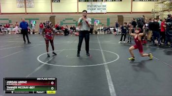68 lbs 3rd Place Match - Tanner McCray-Bey, Rampage vs Jordan Arenz, Gloucester City