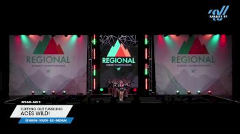Flipping Out Tumbling - Aces WILD! [2024 L1 Youth - D2 - Medium Day 2] 2024 The Northeast Regional Summit