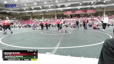 50 lbs Cons. Round 2 - TrüEstelle DeJesus, Team Of Hard Knox vs Brynlee Blevins, SlyFox