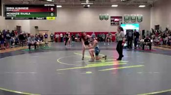 116 lbs Semifinal - Emma Albanese, SLAM Academy vs McKenzie Rajala, White Pine