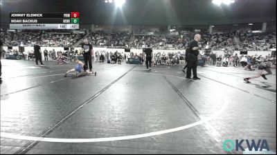 52 lbs Semifinal - Johnny Elswick, Prime Wrestling vs Noah Backus, Newkirk Takedown Club