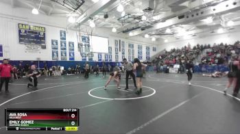 125 lbs Champ. Round 2 - Emily Gomez, Diamond Ranch vs Ava Sosa, Hillcrest