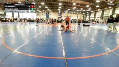 138 lbs Consi Of 32 #2 - Dylan Couey, GA vs Braylon Books, OH