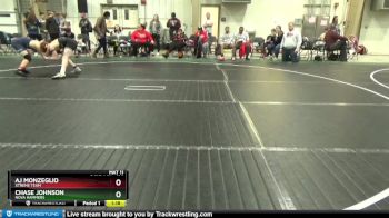 130 lbs Cons. Round 3 - Aj Monzeglio, Xtreme Team vs Chase Johnson, NOVA Hammers