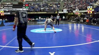 165 lbs Cons. Round 1 - Brian Petry, Cornell College vs Cade Parent, Roanoke