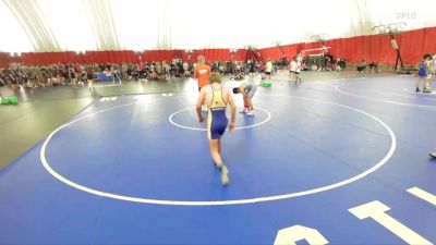 126 lbs Round 1 (8 Team) - Jeremiah Castillo, Roncalli B vs Landynn Miller, Mauston