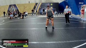 160 lbs 1st Place Match - Aiden Cole, Rough House WC vs Jeremiah Thomas, Ohio Heroes