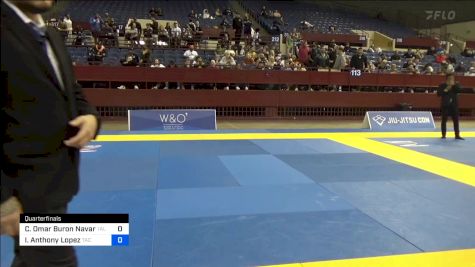 Christian Omar Buron Navarro vs Ishmael Anthony Lopez 2024 Pan IBJJF Jiu-Jitsu No-Gi Championship